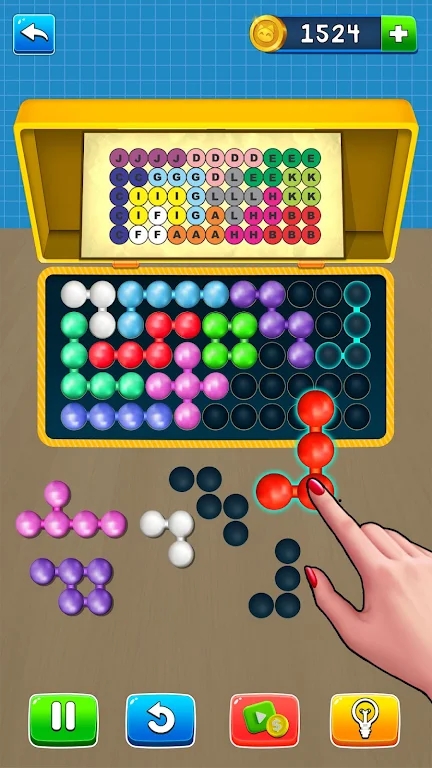 连接珠子难题(Kanooodle Brain Teaser Puzzle)