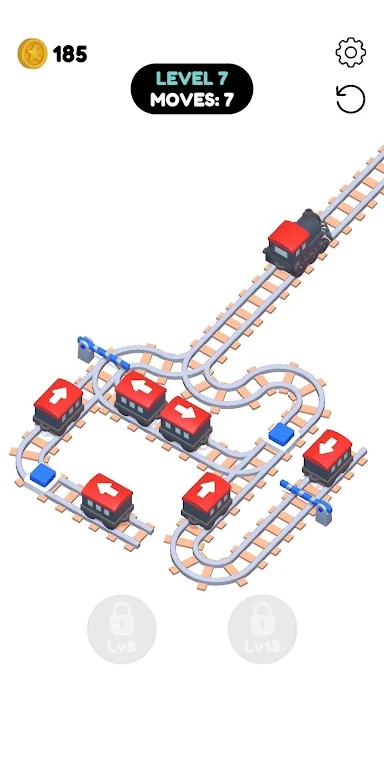 火车铁轨排序挑战(Train Sort Puzzle)