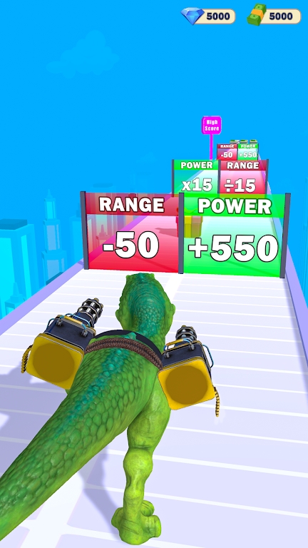 恐龙射手枪进化跑(Dino Shooter Gun Run Evolution)