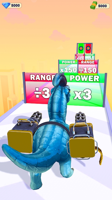 恐龙射手枪进化跑(Dino Shooter Gun Run Evolution)