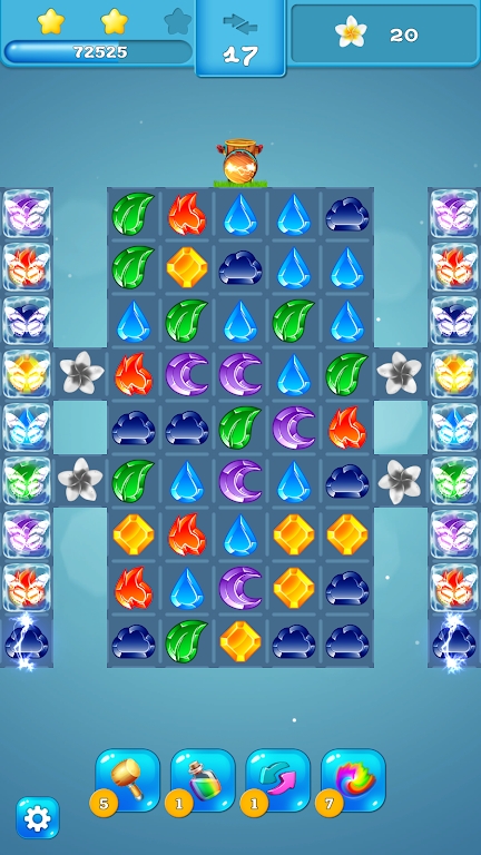 彩虹宝石三重匹配(Rainbow Jewels)