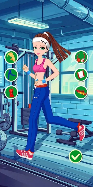 运动女孩换装挑战(Sport Girl Dress Up)