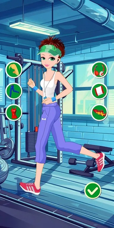 运动女孩换装挑战(Sport Girl Dress Up)