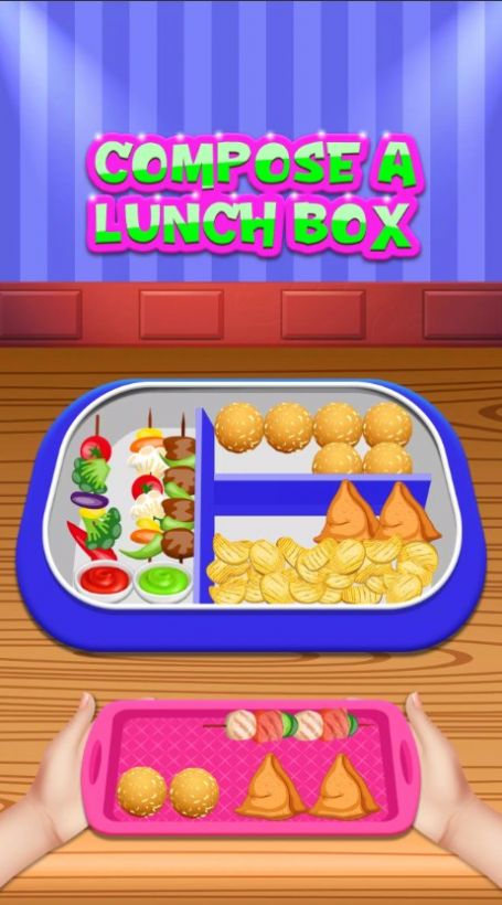 填满饭盒组织者(Fill Lunch Box Organizer Game)