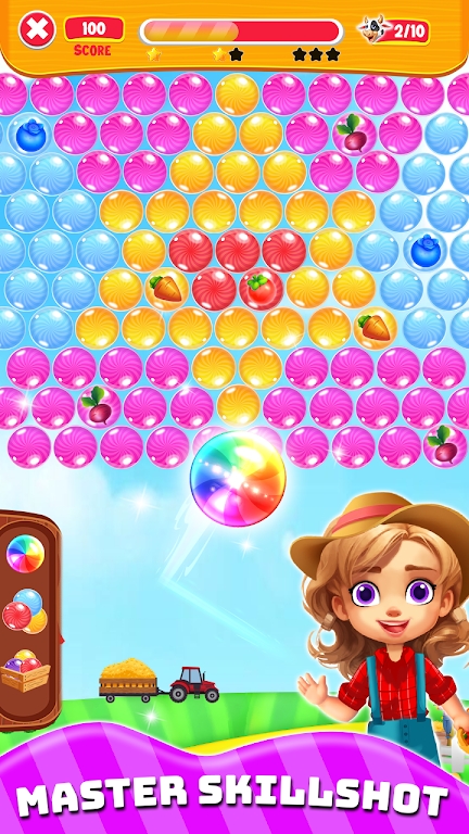 儿童农场宠物泡泡射击(Kids Farm Pets Bubble Shooter)