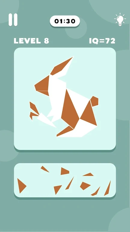 七巧板形状拼图(Tangram Shape Puzzle)