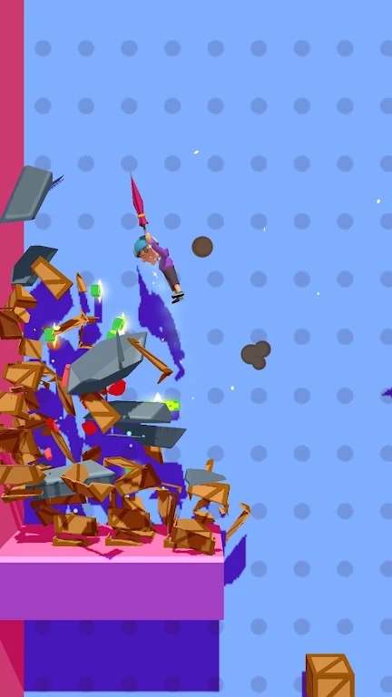 碎布娃娃跳跃(Ragdoll Jumping Demolish Jump)