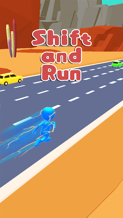 橡皮人转移并奔跑(Shift and Run)