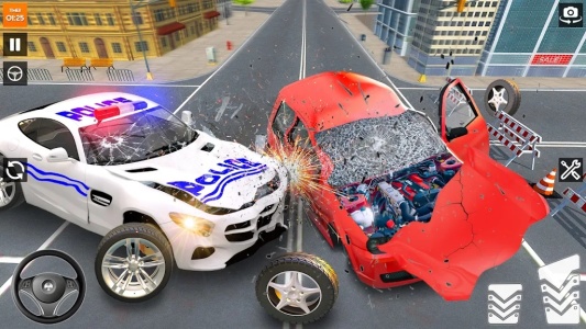 警车车祸模拟器(Police Car Crash Cops chase games)