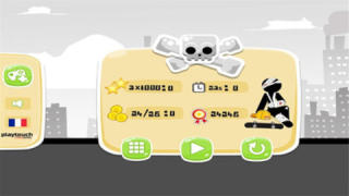 火柴人滑板特技