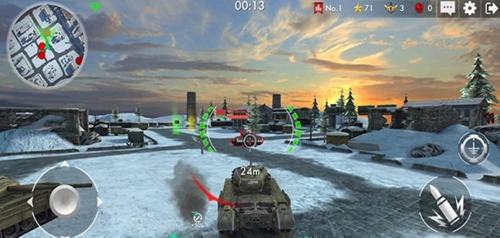 坦克战火手机版游戏特色