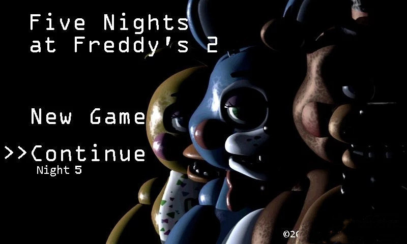 玩具熊邦尼模拟器2(Five Nights at Freddys 2 Demo)