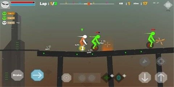 火柴人史诗生存(Stickman Ragdoll Happy Wheel)