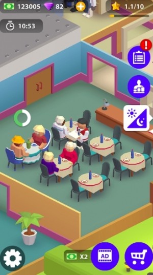 放置餐厅咖啡馆大亨(Idle Restaurant Cafe Tycoon)
