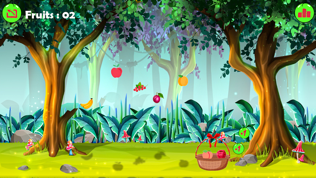 水果收集大师(Fruit Harmony: Master the Basket Game)