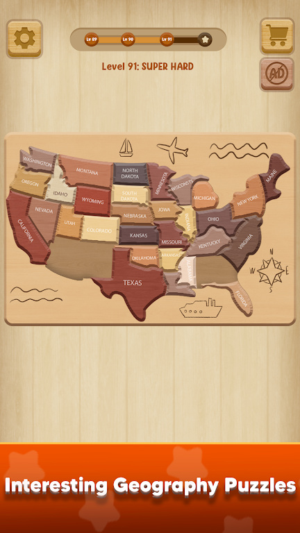 完美木拼图(Perfect jigsaw  wood puzzle)