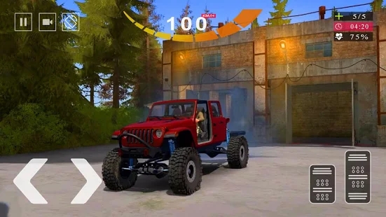 越野陸軍吉普車(Jeep Simulator 2020)