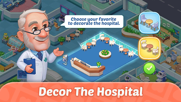 疯狂医院达什医生最新版(Happy ASMR Hospital)