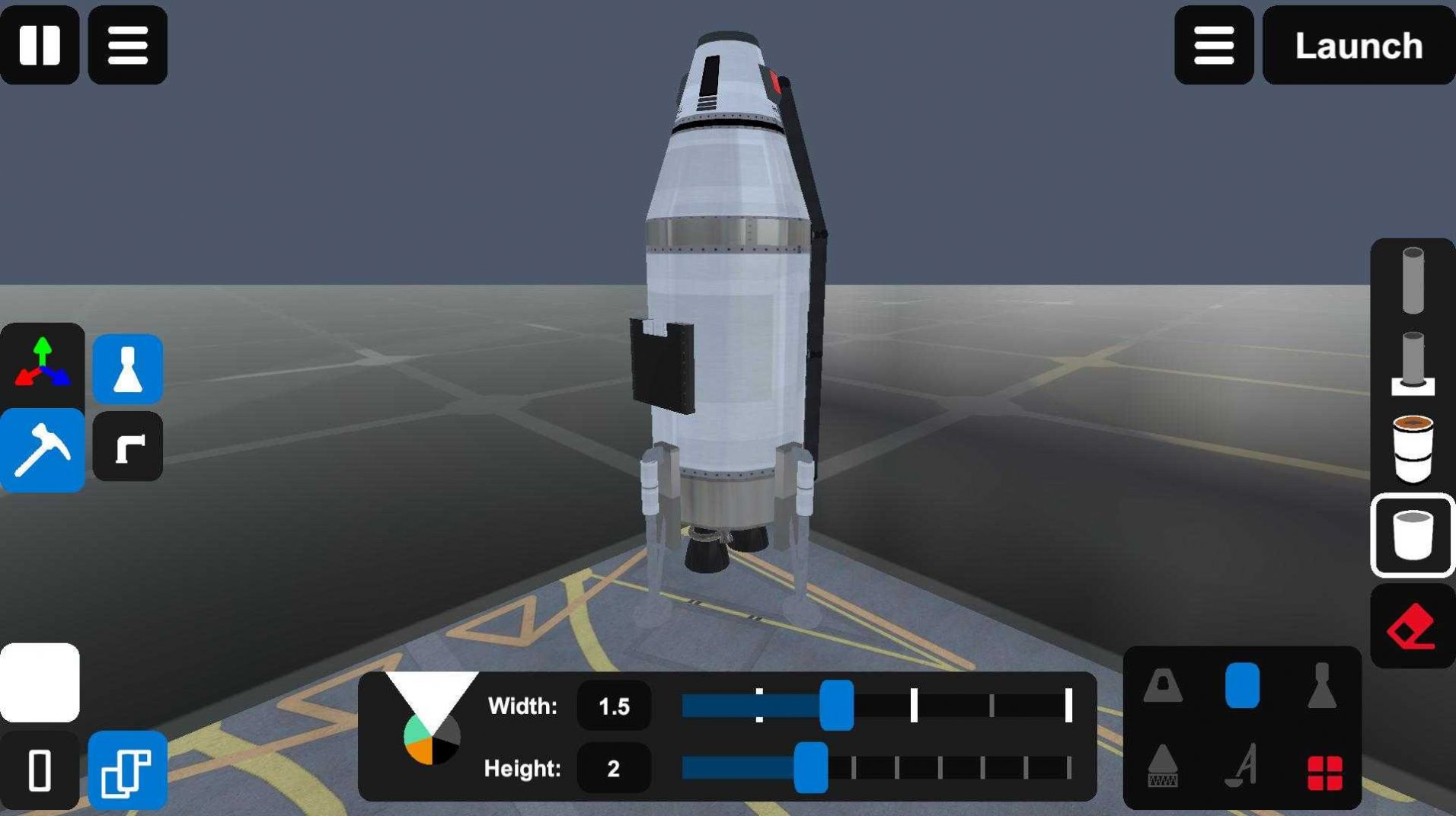 沙盒火箭模拟器(Ellipse: Rocket Simulator)