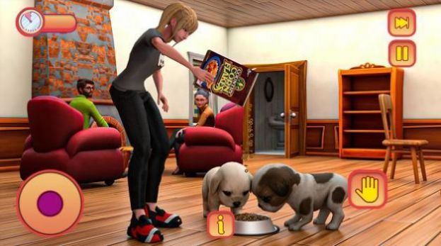 真实模拟狗子(Virtual Dog Simulator Games Cute puppy Pet Daycare)