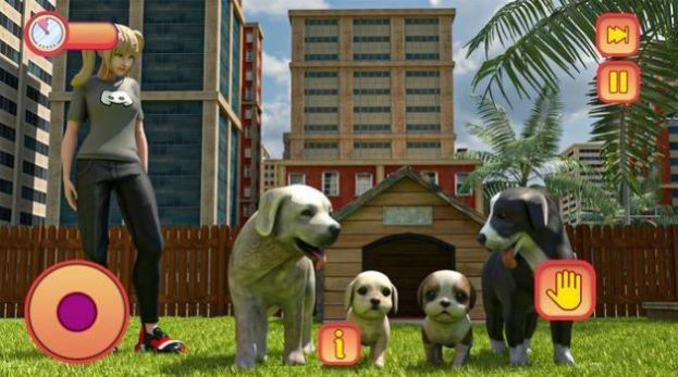 真实模拟狗子(Virtual Dog Simulator Games Cute puppy Pet Daycare)