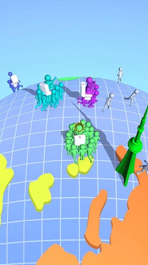 击中人群3D(Hit the Crowd 3D Join  Clash)