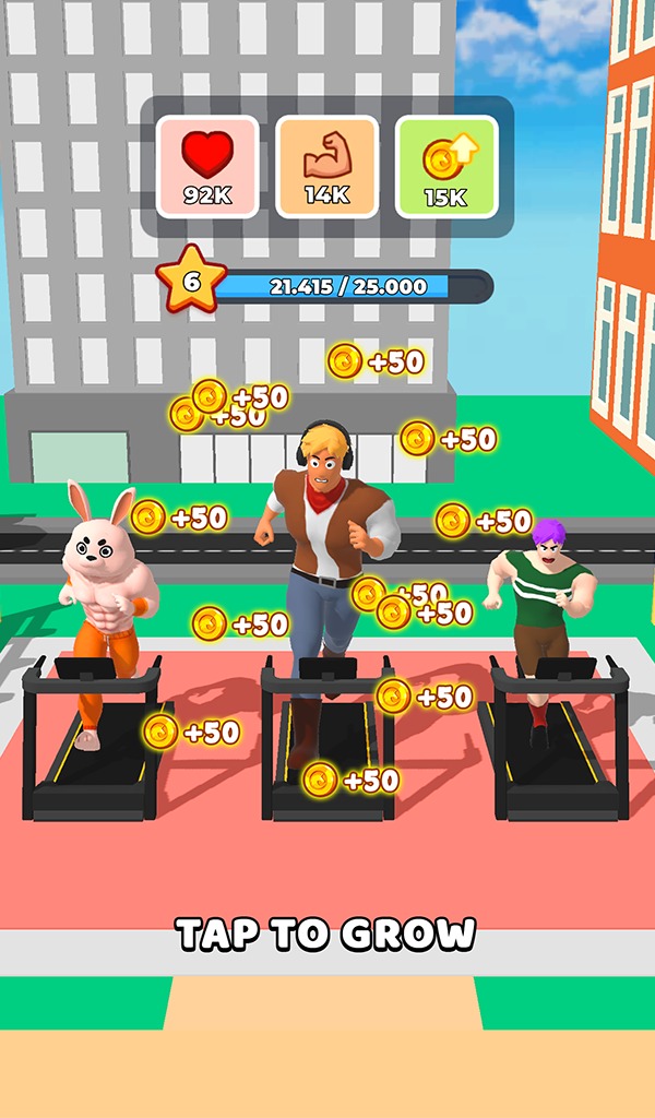 健身房放置點擊器(Gym Idle Clicker Fitness Hero)