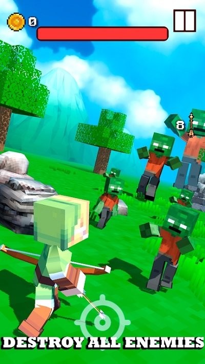 工艺方块弓箭手(Craft Blocky Archer)