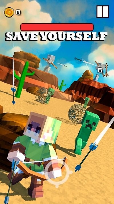 工艺方块弓箭手(Craft Blocky Archer)