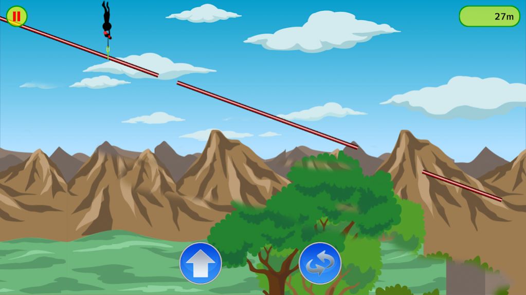 疯狂跃迁的火柴人(Stickman Jumping game)