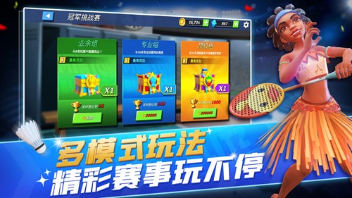 決戰(zhàn)羽毛球(Badminton Blitz)