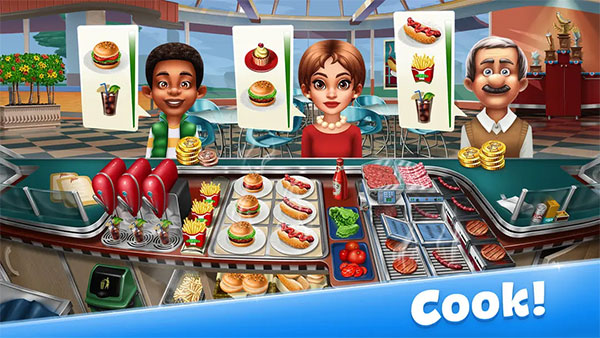 烹飪發(fā)燒友國際服(Cooking Fever)