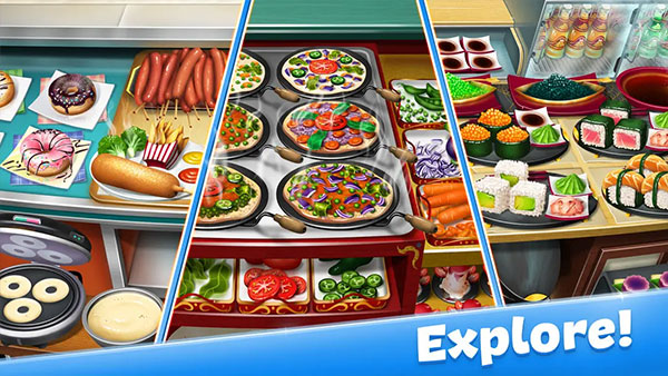 烹飪發(fā)燒友國際服(Cooking Fever)