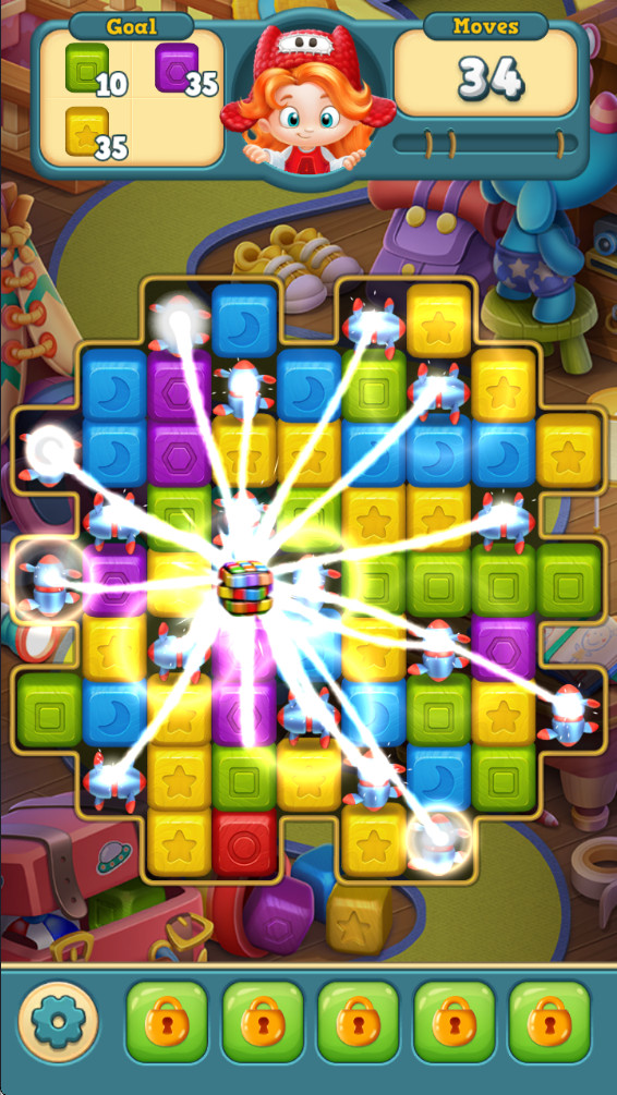 玩具爆破无限金币版(Toy Blast)