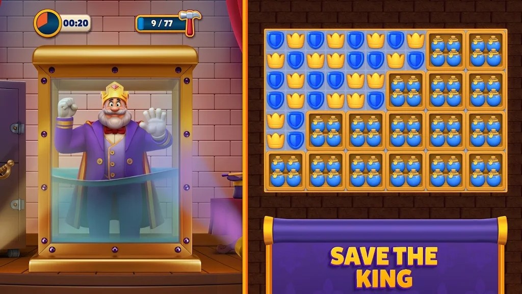 皇家比賽無限金幣版(Royal Match)