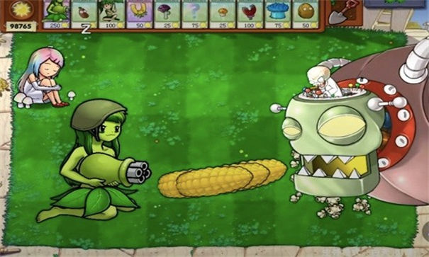 植物防御戰娘化版