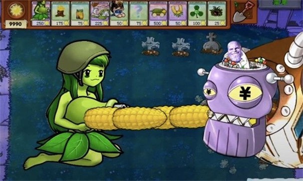 植物防御戰娘化版