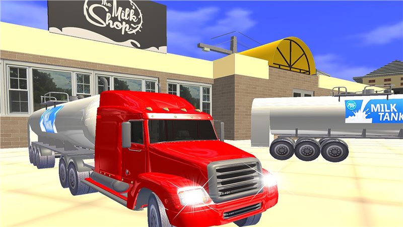 牛奶运输罐车3D(Milk Truck)