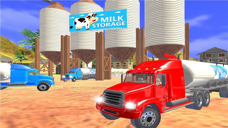 牛奶运输罐车3D(Milk Truck)