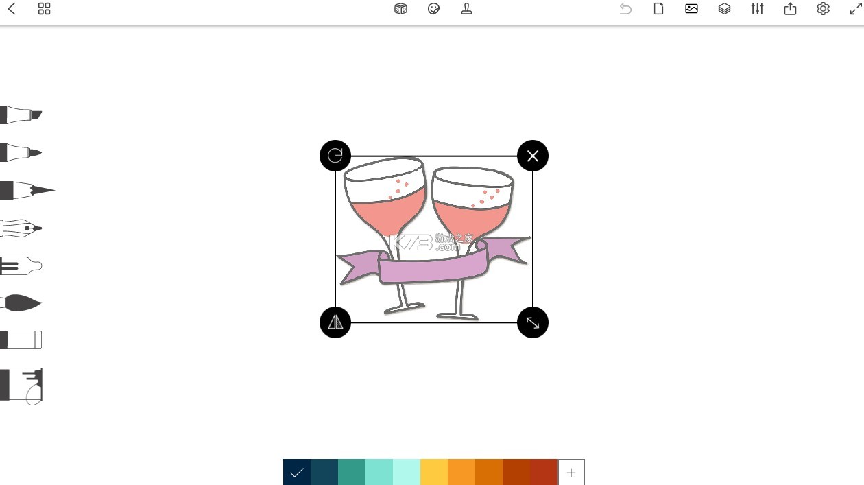 绘画桌