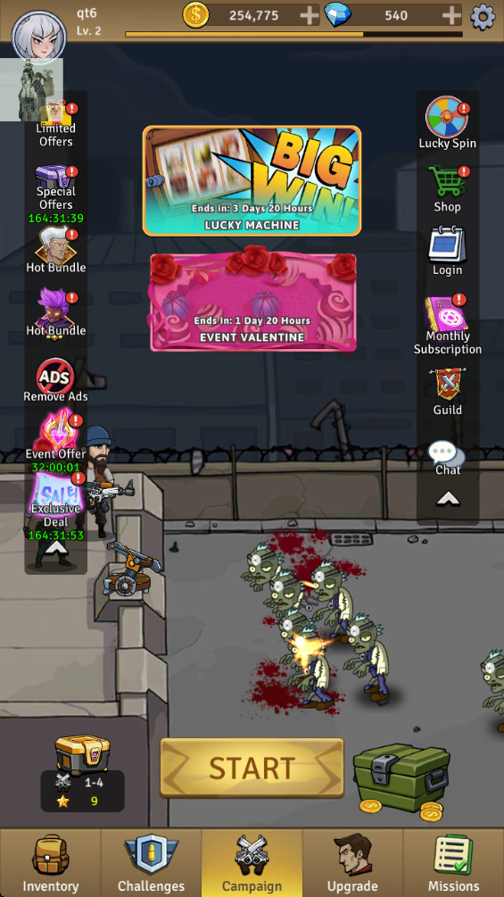 僵尸战争空闲防御(Zombie War)