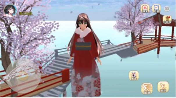 櫻花校園漢服模擬