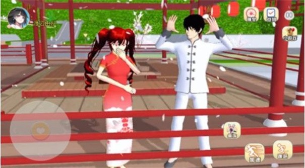 櫻花校園漢服模擬