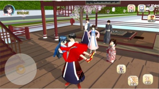 櫻花校園漢服模擬