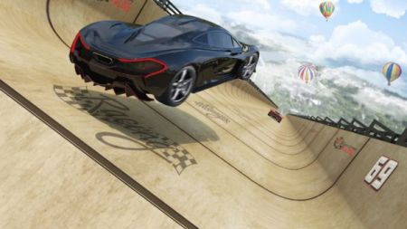 汽车特技比赛游戏(Car Stunt Races)