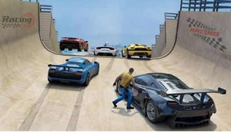 汽车特技比赛游戏(Car Stunt Races)