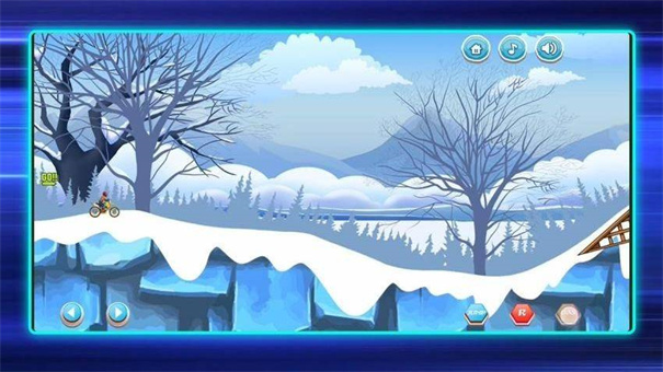 雪山摩托