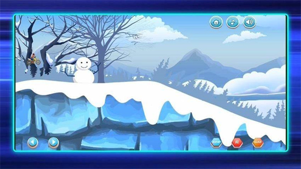 雪山摩托