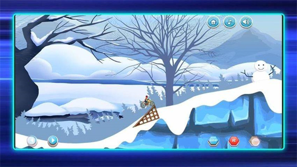 雪山摩托