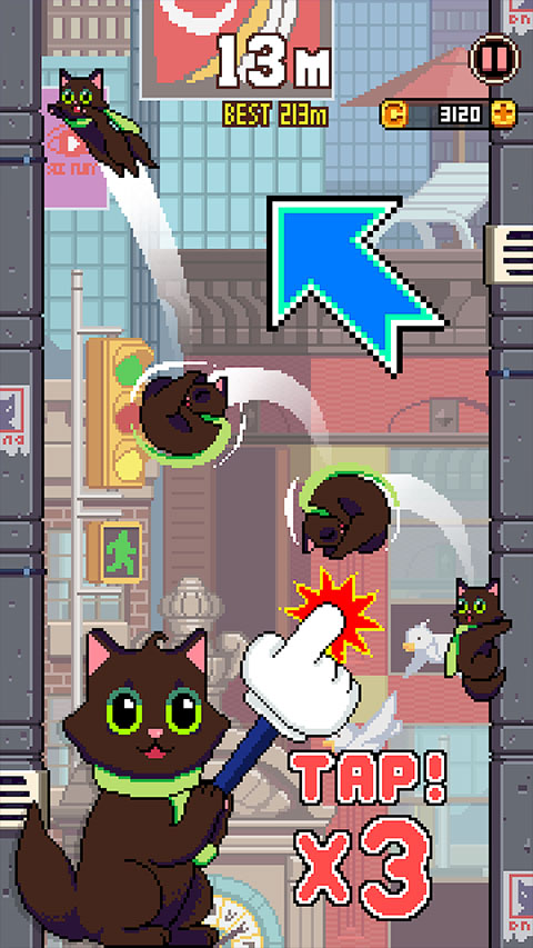 喵星人跳跃汉化版(CatJump)